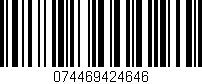 Código de barras (EAN, GTIN, SKU, ISBN): '074469424646'