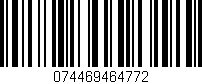 Código de barras (EAN, GTIN, SKU, ISBN): '074469464772'