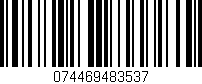Código de barras (EAN, GTIN, SKU, ISBN): '074469483537'