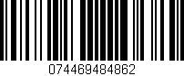 Código de barras (EAN, GTIN, SKU, ISBN): '074469484862'