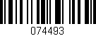 Código de barras (EAN, GTIN, SKU, ISBN): '074493'