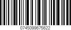 Código de barras (EAN, GTIN, SKU, ISBN): '0745099675622'