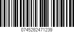 Código de barras (EAN, GTIN, SKU, ISBN): '0745282471239'