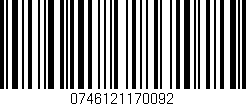 Código de barras (EAN, GTIN, SKU, ISBN): '0746121170092'