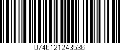 Código de barras (EAN, GTIN, SKU, ISBN): '0746121243536'