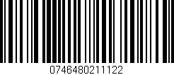 Código de barras (EAN, GTIN, SKU, ISBN): '0746480211122'