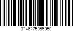 Código de barras (EAN, GTIN, SKU, ISBN): '0746775055950'