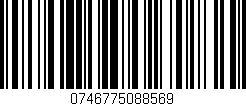 Código de barras (EAN, GTIN, SKU, ISBN): '0746775088569'