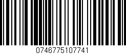 Código de barras (EAN, GTIN, SKU, ISBN): '0746775107741'