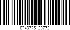 Código de barras (EAN, GTIN, SKU, ISBN): '0746775123772'