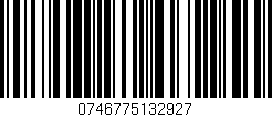Código de barras (EAN, GTIN, SKU, ISBN): '0746775132927'