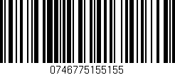 Código de barras (EAN, GTIN, SKU, ISBN): '0746775155155'