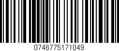 Código de barras (EAN, GTIN, SKU, ISBN): '0746775171049'