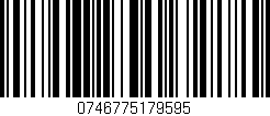 Código de barras (EAN, GTIN, SKU, ISBN): '0746775179595'