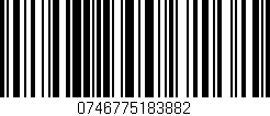 Código de barras (EAN, GTIN, SKU, ISBN): '0746775183882'