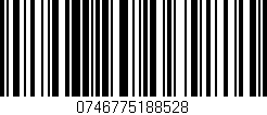 Código de barras (EAN, GTIN, SKU, ISBN): '0746775188528'