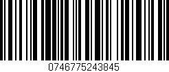 Código de barras (EAN, GTIN, SKU, ISBN): '0746775243845'