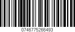 Código de barras (EAN, GTIN, SKU, ISBN): '0746775266493'