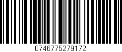 Código de barras (EAN, GTIN, SKU, ISBN): '0746775279172'