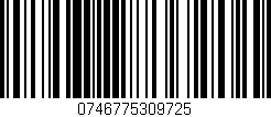 Código de barras (EAN, GTIN, SKU, ISBN): '0746775309725'