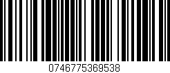 Código de barras (EAN, GTIN, SKU, ISBN): '0746775369538'