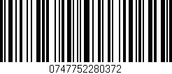 Código de barras (EAN, GTIN, SKU, ISBN): '0747752280372'