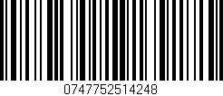Código de barras (EAN, GTIN, SKU, ISBN): '0747752514248'
