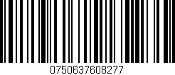 Código de barras (EAN, GTIN, SKU, ISBN): '0750637608277'