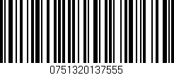Código de barras (EAN, GTIN, SKU, ISBN): '0751320137555'