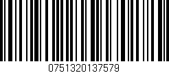 Código de barras (EAN, GTIN, SKU, ISBN): '0751320137579'