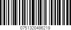 Código de barras (EAN, GTIN, SKU, ISBN): '0751320486219'