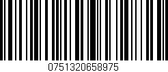 Código de barras (EAN, GTIN, SKU, ISBN): '0751320658975'