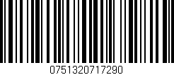 Código de barras (EAN, GTIN, SKU, ISBN): '0751320717290'