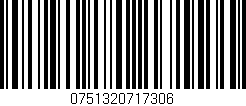 Código de barras (EAN, GTIN, SKU, ISBN): '0751320717306'