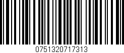 Código de barras (EAN, GTIN, SKU, ISBN): '0751320717313'