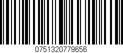 Código de barras (EAN, GTIN, SKU, ISBN): '0751320779656'