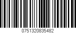 Código de barras (EAN, GTIN, SKU, ISBN): '0751320835482'