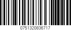 Código de barras (EAN, GTIN, SKU, ISBN): '0751320836717'