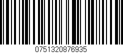 Código de barras (EAN, GTIN, SKU, ISBN): '0751320876935'