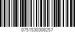 Código de barras (EAN, GTIN, SKU, ISBN): '0751530308257'