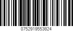 Código de barras (EAN, GTIN, SKU, ISBN): '0752919553824'