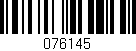 Código de barras (EAN, GTIN, SKU, ISBN): '076145'