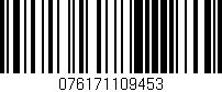 Código de barras (EAN, GTIN, SKU, ISBN): '076171109453'