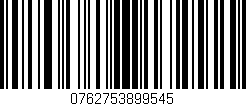 Código de barras (EAN, GTIN, SKU, ISBN): '0762753899545'