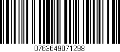 Código de barras (EAN, GTIN, SKU, ISBN): '0763649071298'