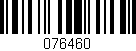 Código de barras (EAN, GTIN, SKU, ISBN): '076460'