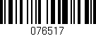 Código de barras (EAN, GTIN, SKU, ISBN): '076517'