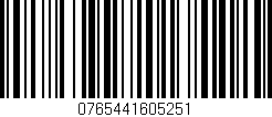 Código de barras (EAN, GTIN, SKU, ISBN): '0765441605251'