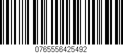 Código de barras (EAN, GTIN, SKU, ISBN): '0765556425492'