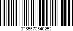 Código de barras (EAN, GTIN, SKU, ISBN): '0765673540252'